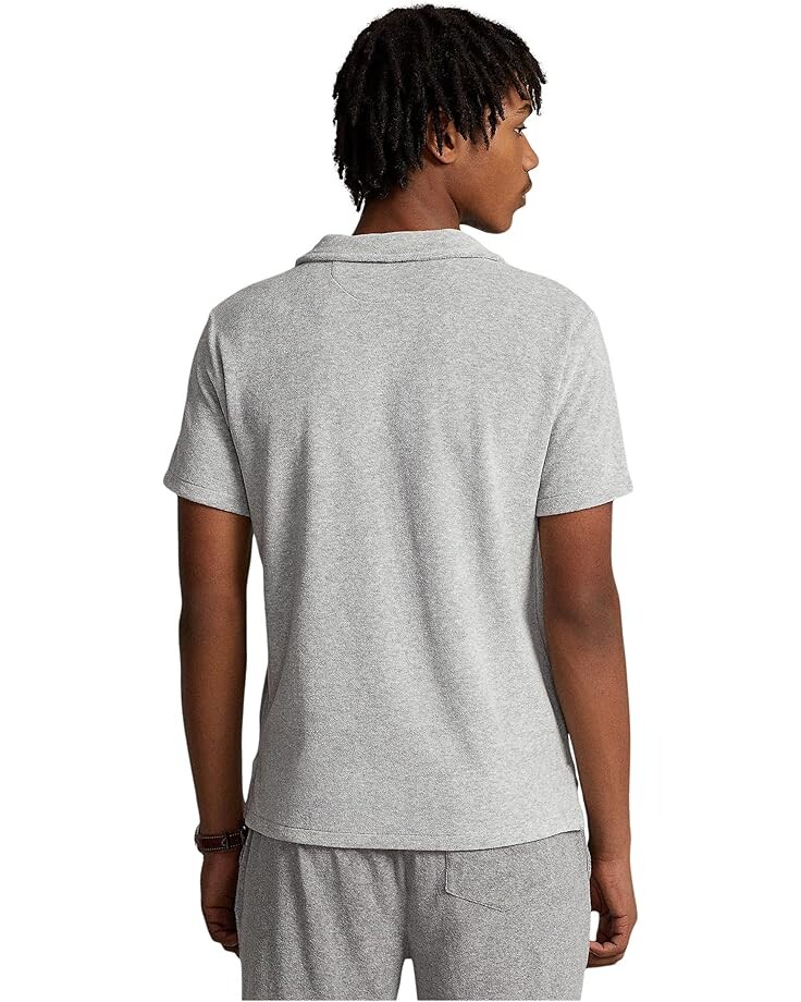 

Поло Polo Ralph Lauren Cotton-Blend Terry Polo Shirt, цвет Andover Heather