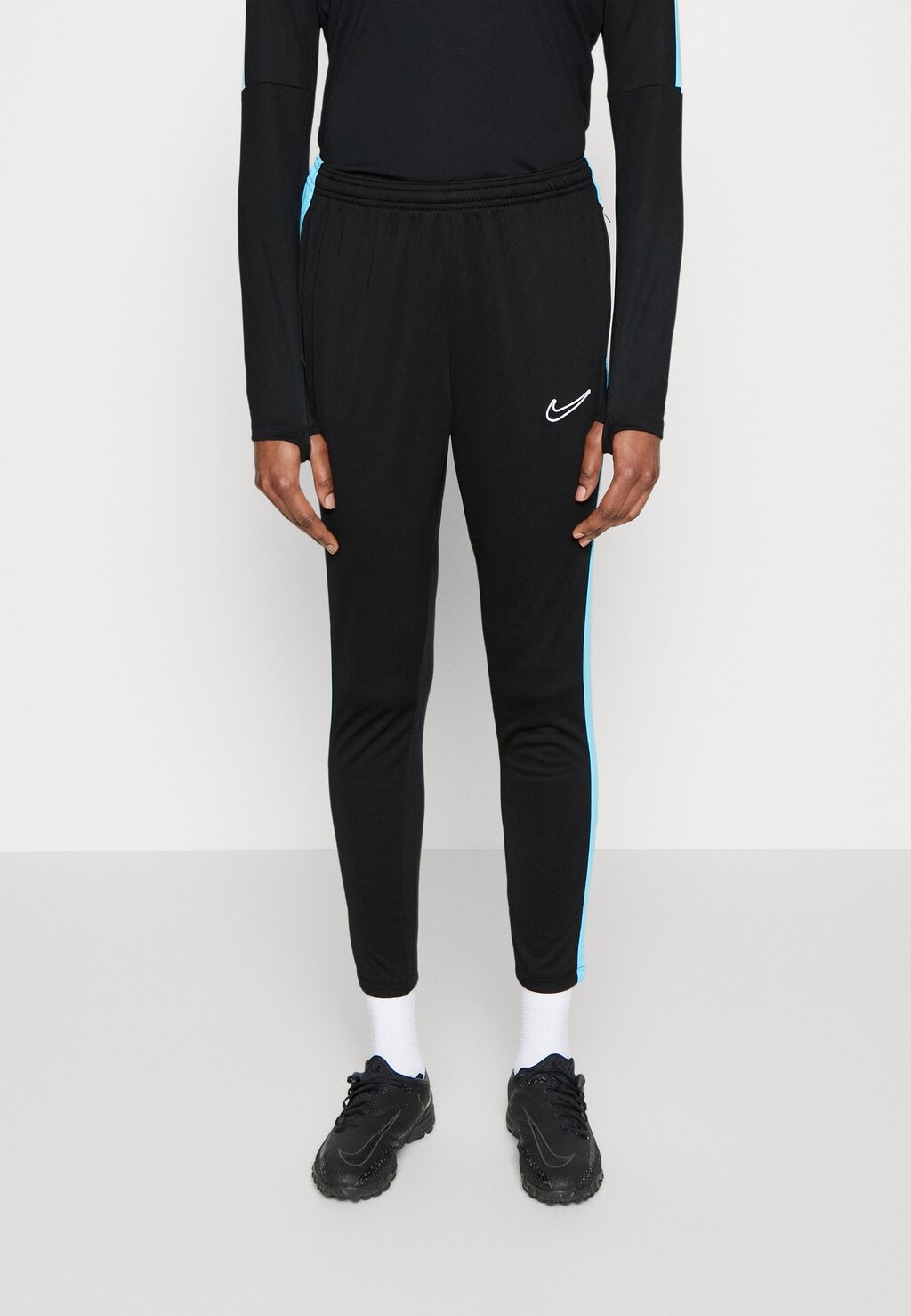 

Спортивные брюки Nike Academy Pant, черный / балтийский синий, Серый