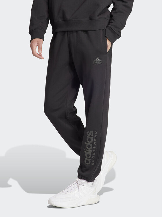 

Спортивные брюки стандартного кроя Adidas, черный