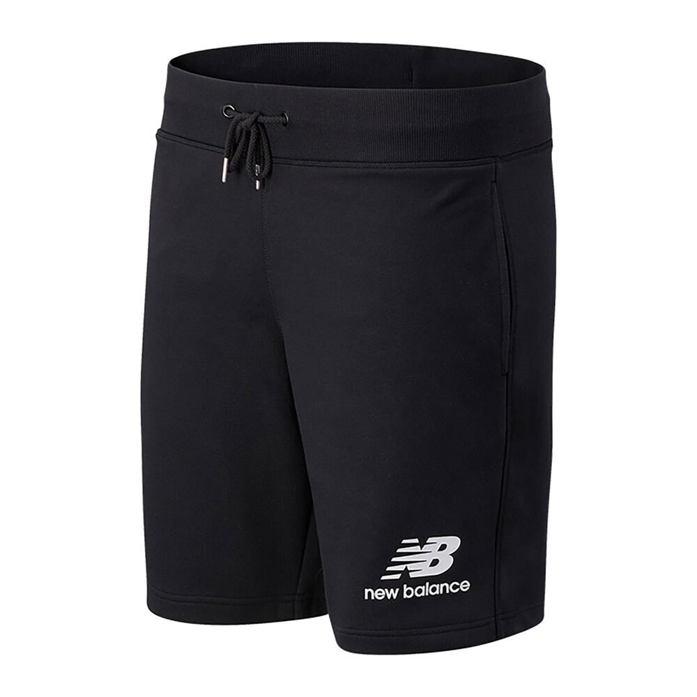 

Шорты New Balance Essentials Stacked Logo, черный