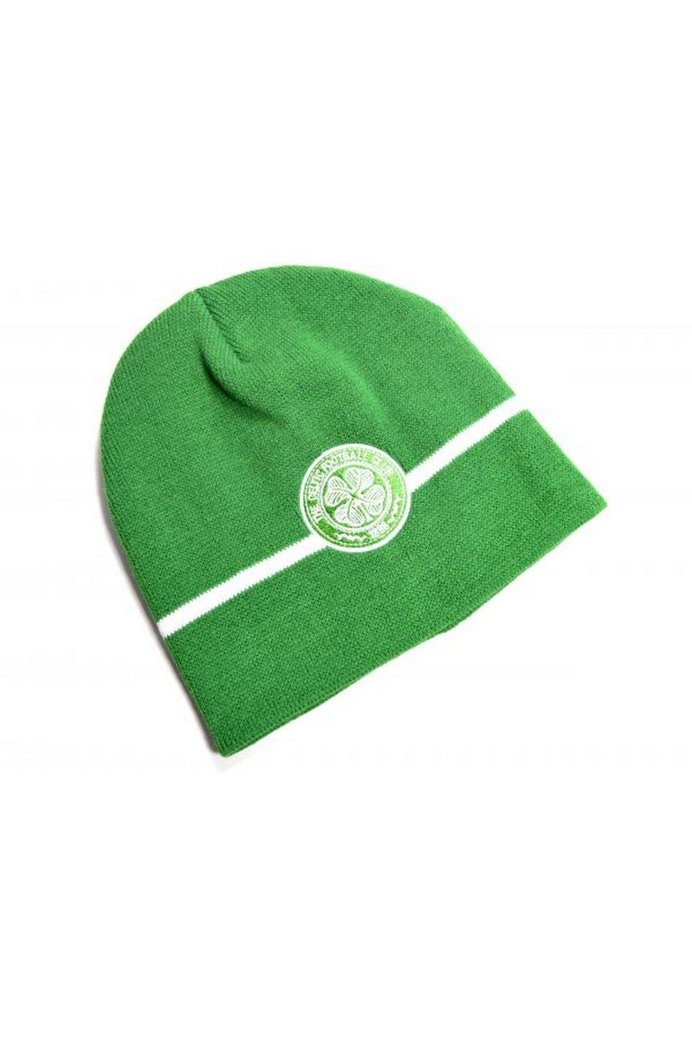 цена Базовая вязаная шапка-бини Celtic FC, зеленый