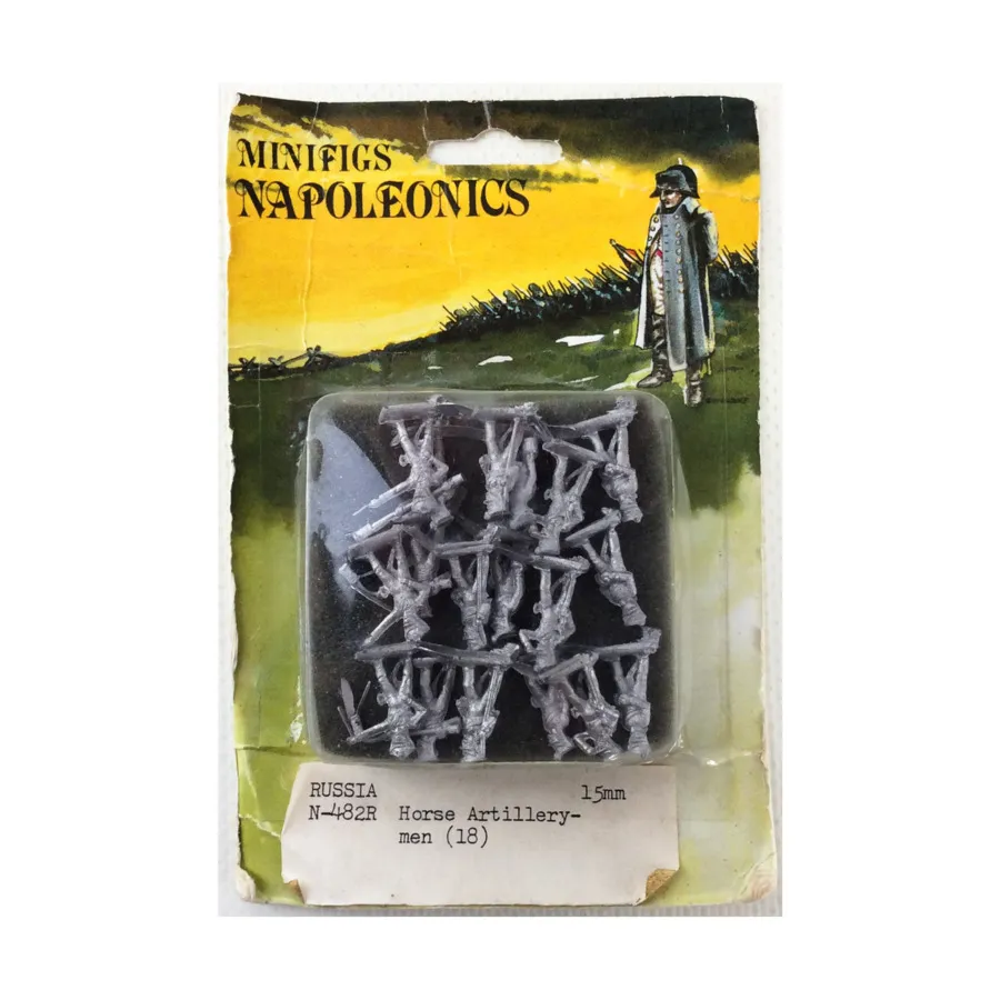 

Русские конные артиллеристы, Napoleonic Miniatures - Russian (15mm) (Minifigs)
