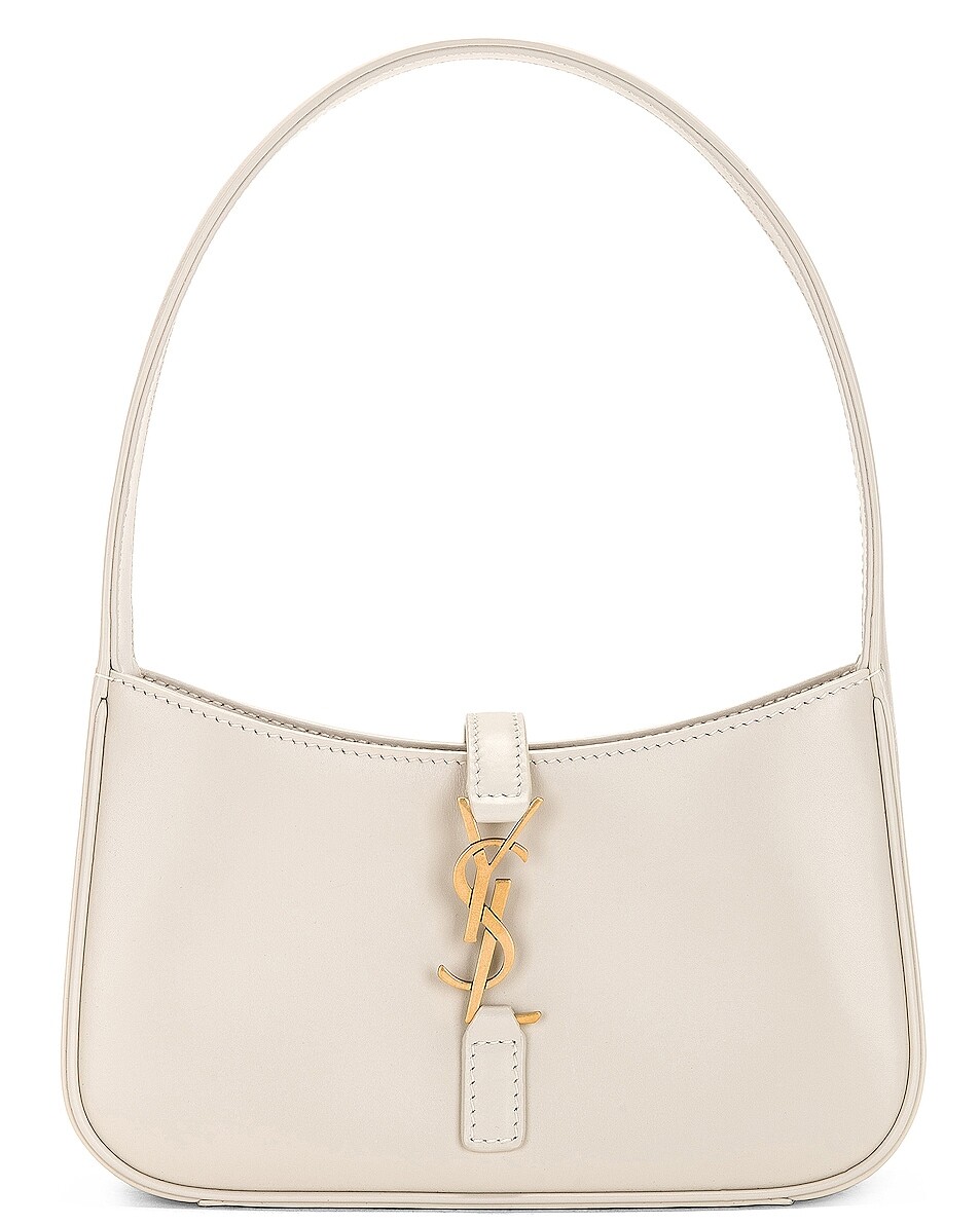 

Сумка хобо Saint Laurent Mini 5A7 Hobo Bag, цвет Crema Soft