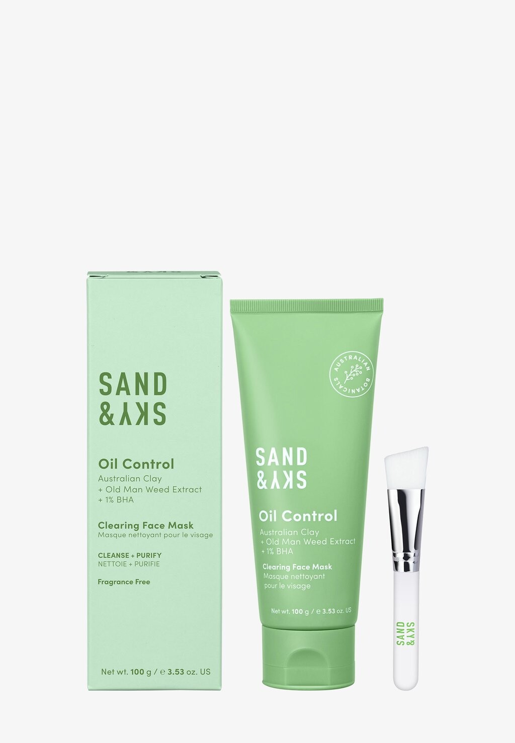 

Маска для лица Oil Control Clearing Face Mask Sand&Sky
