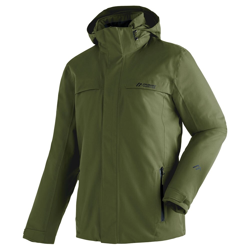 

Куртка Maier Sports Peyor M Full Zip Rain, зеленый