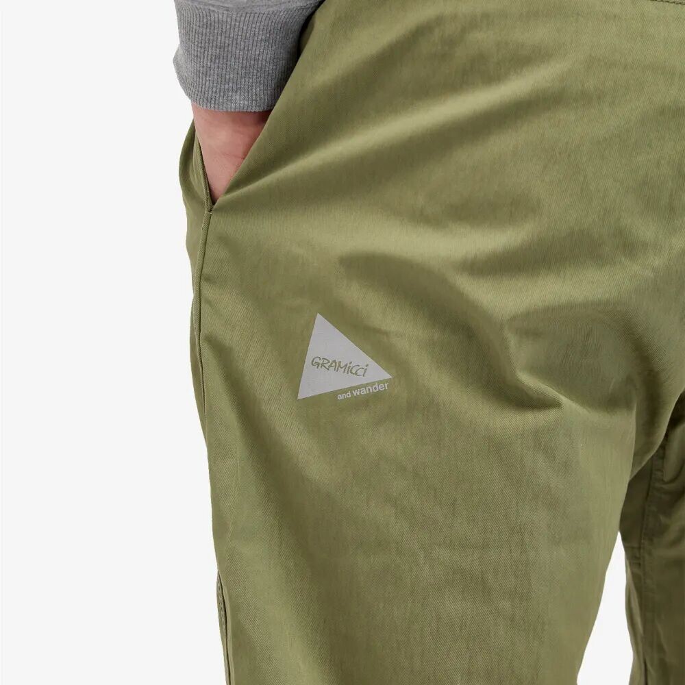 

Gramicci x And Wander Брюки Climbing G-Pants, зеленый