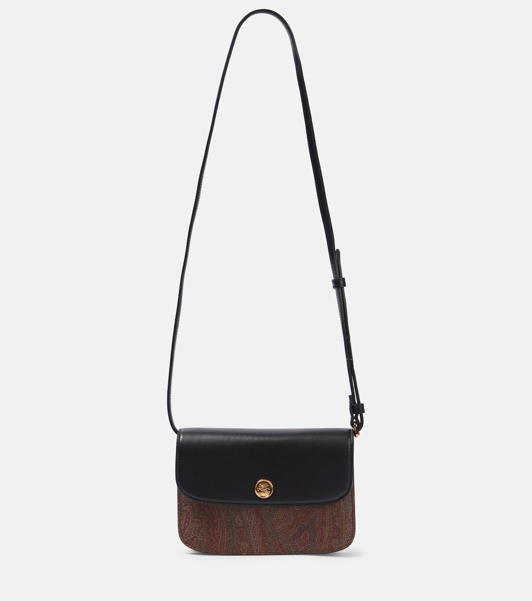 

Жаккардовая мини-сумка через плечо Etro Essential Mini Etro, разноцветный