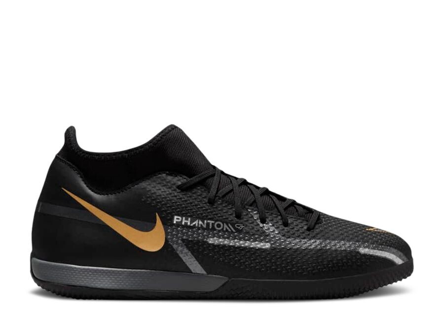 

Кроссовки Nike Phantom Gt2 Academy Df Ic 'Black Metallic Gold', черный