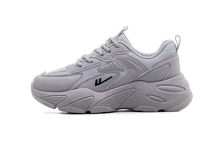 

Кроссовки WARRIOR Chunky Sneakers Women's Low-top Gray, серый