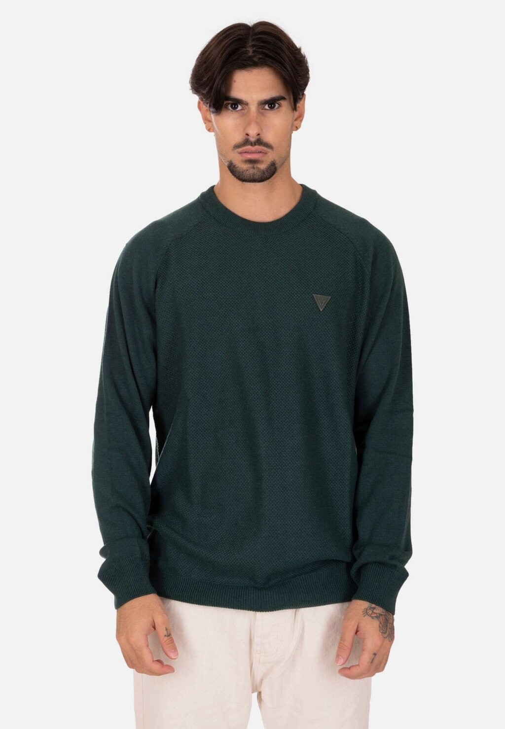 

Свитер CREW NECK Guess, зеленый