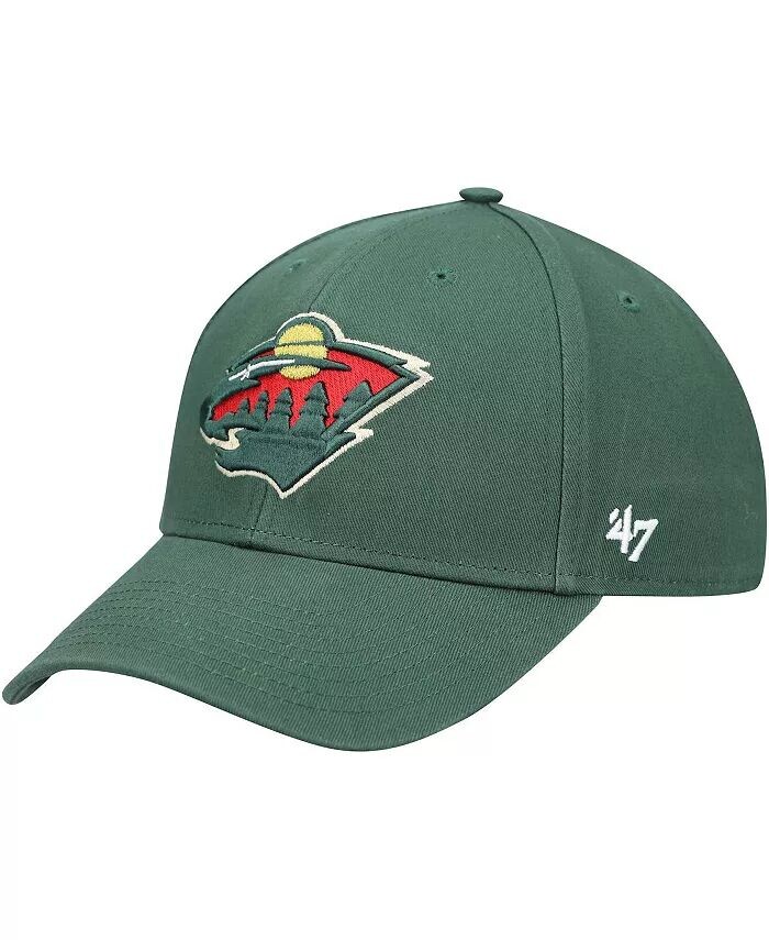 

Мужская зеленая регулируемая кепка Minnesota Wild Legend MVP '47 Brand, зеленый