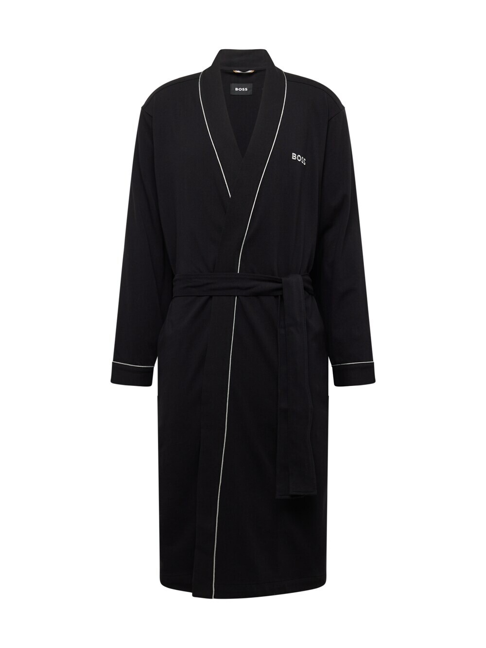 

Длинный халат BOSS Black Xmas Kimono, черный