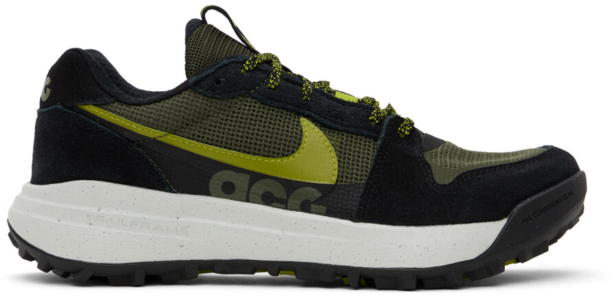 

Черно-зеленые кроссовки ACG Lowcate Nike, Черный