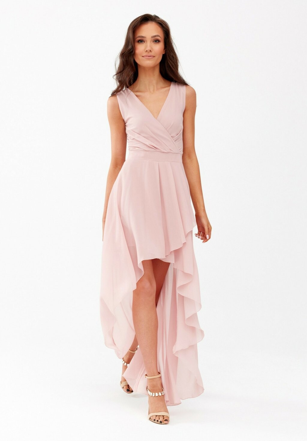 

Длинное платье Roco Fashion, розовый