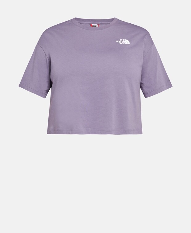 

Футболка The North Face, лиловый