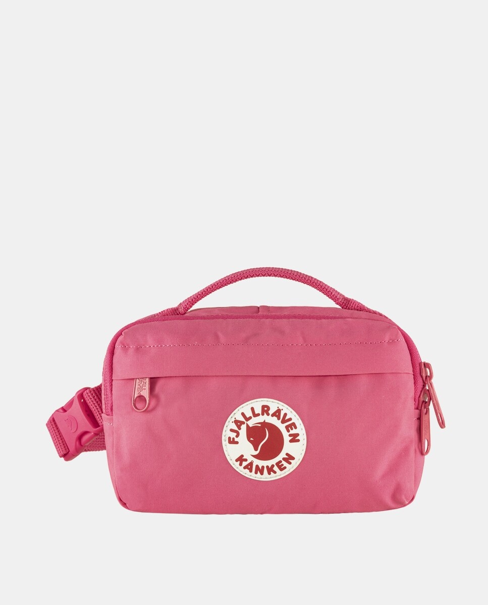 

Маленькая розовая поясная сумка унисекс Fjällräven Kanken с наружными карманами Fjällräven, розовый