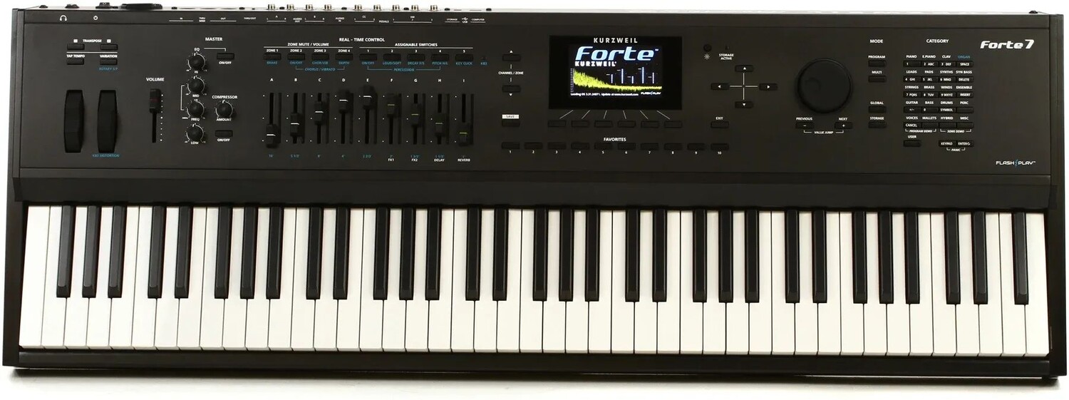 

Kurzweil Forte 7 76-клавишный синтезатор