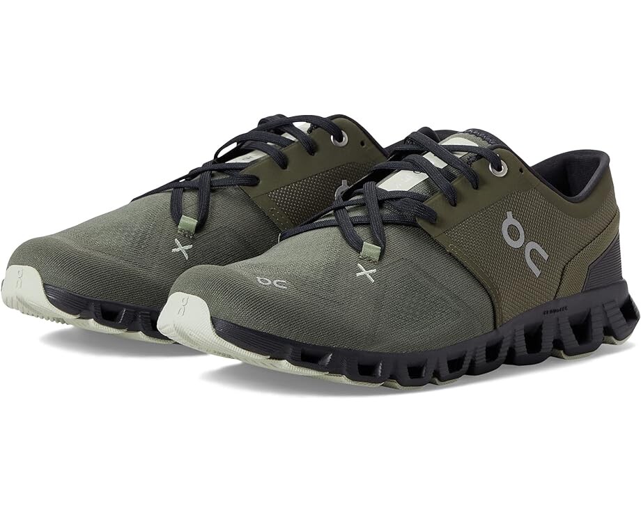 

Кроссовки On Cloud X 3, цвет Olive/Reseda