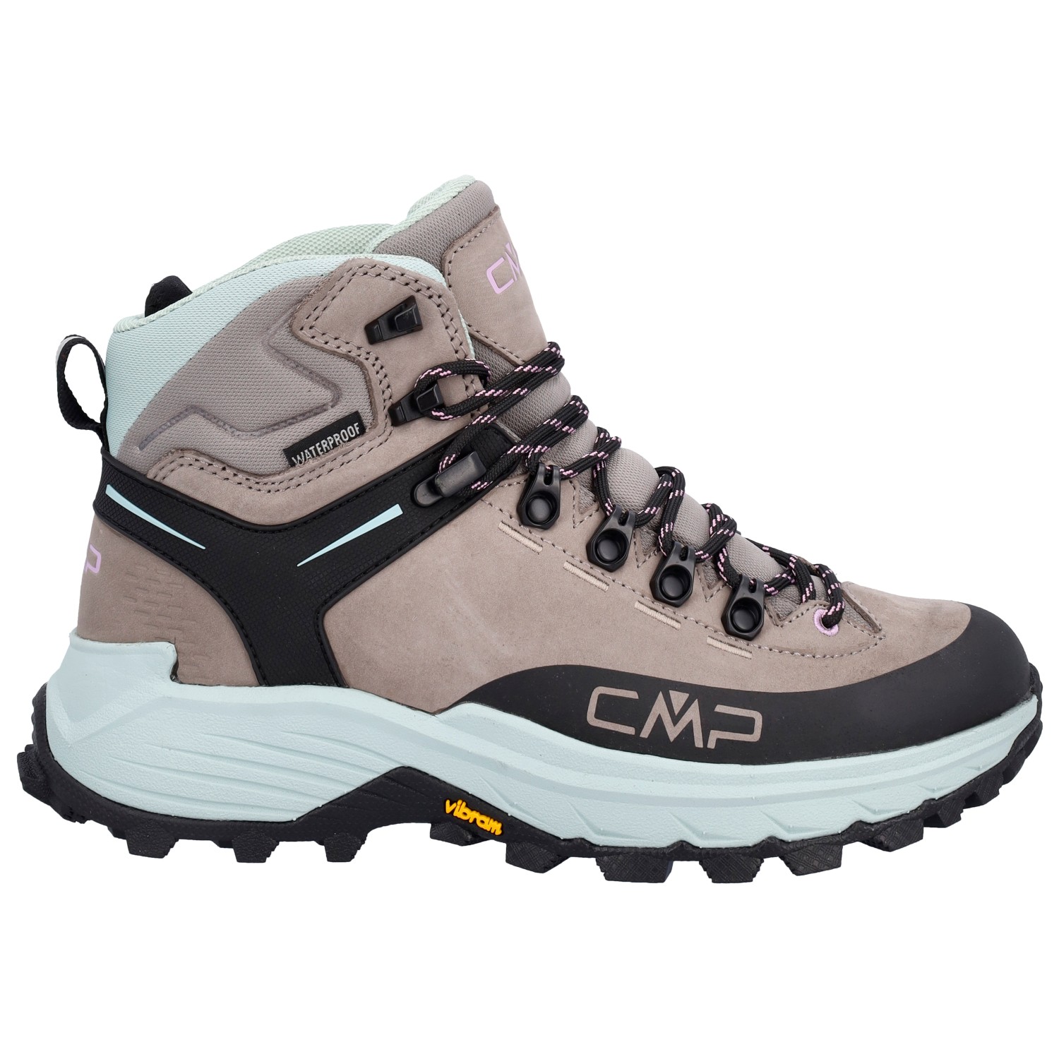 Ботинки для прогулки Cmp Women's Tytanus Mid WP, цвет Deserto/Jade