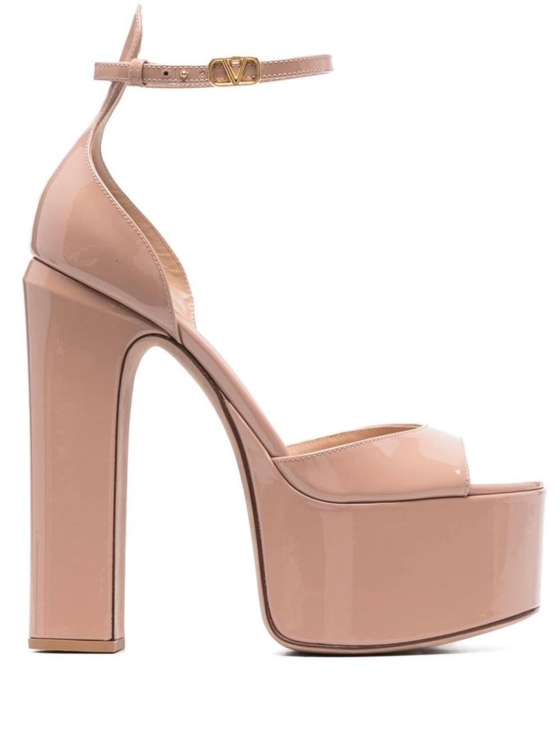 

Valentino Garavani лакированные туфли Tan-Go 155, розовый