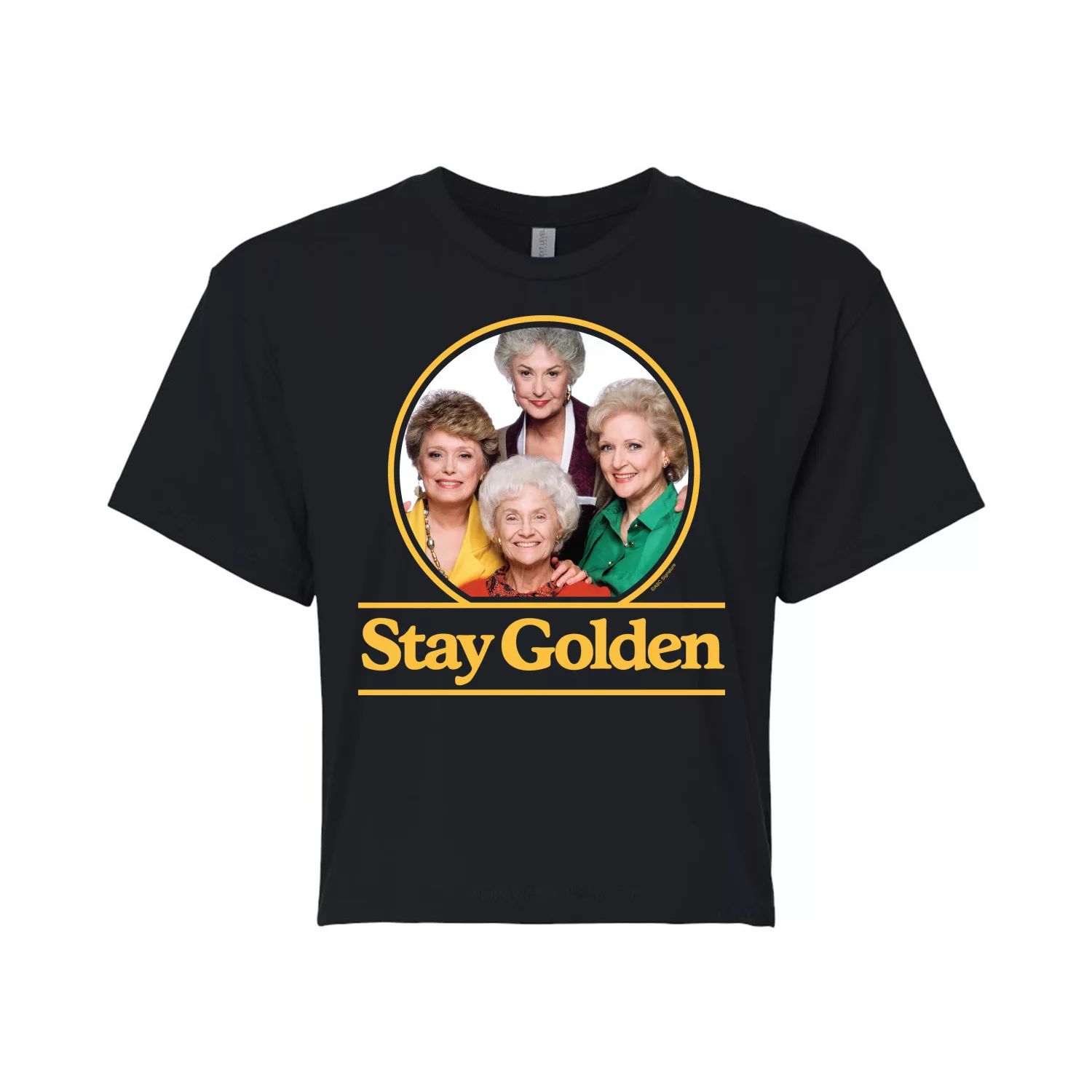 

Укороченная футболка с рисунком Golden Girls Stay Golden для юниоров Licensed Character