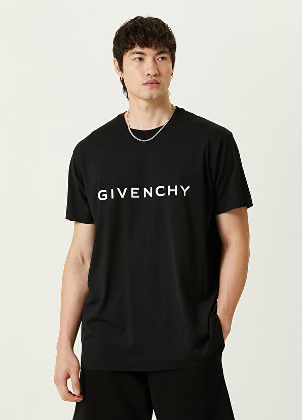 

Черная футболка с логотипом Givenchy, Черный
