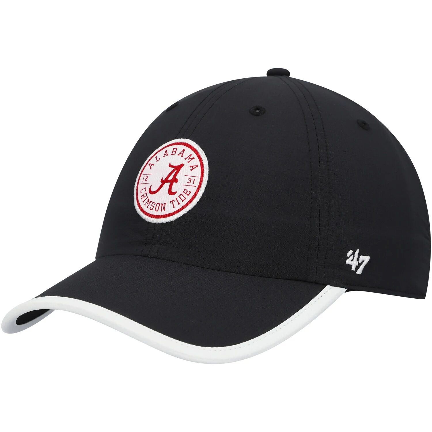 

Мужская регулируемая шляпа '47 Black Alabama Crimson Tide Microburst Clean Up