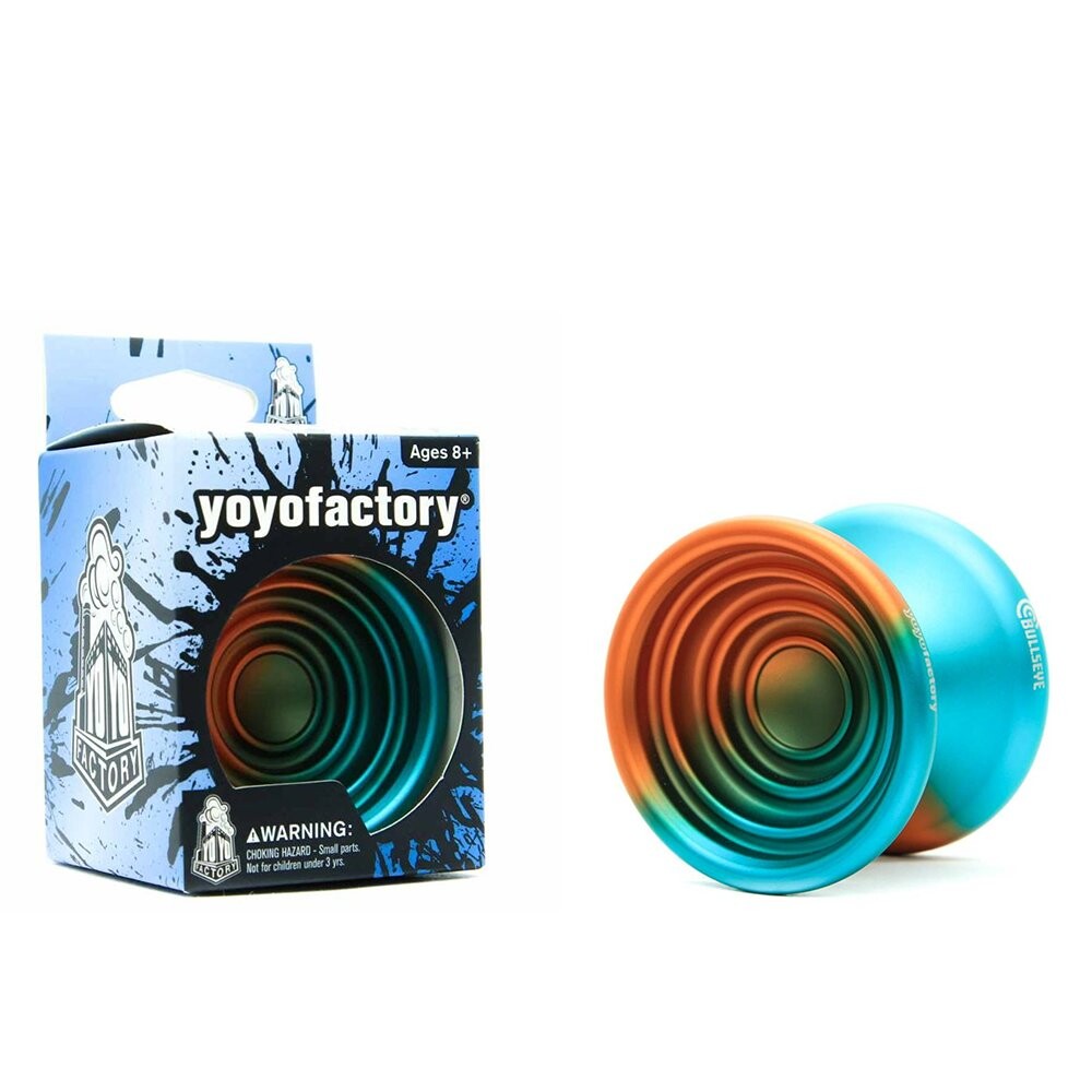 

Металлический YoYo YoYoFactory Bullseye Orange Teal Fade