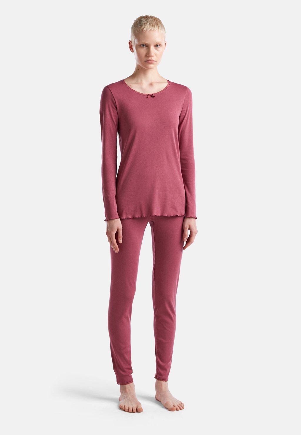 

Пижама United Colors of Benetton, фиолетовый