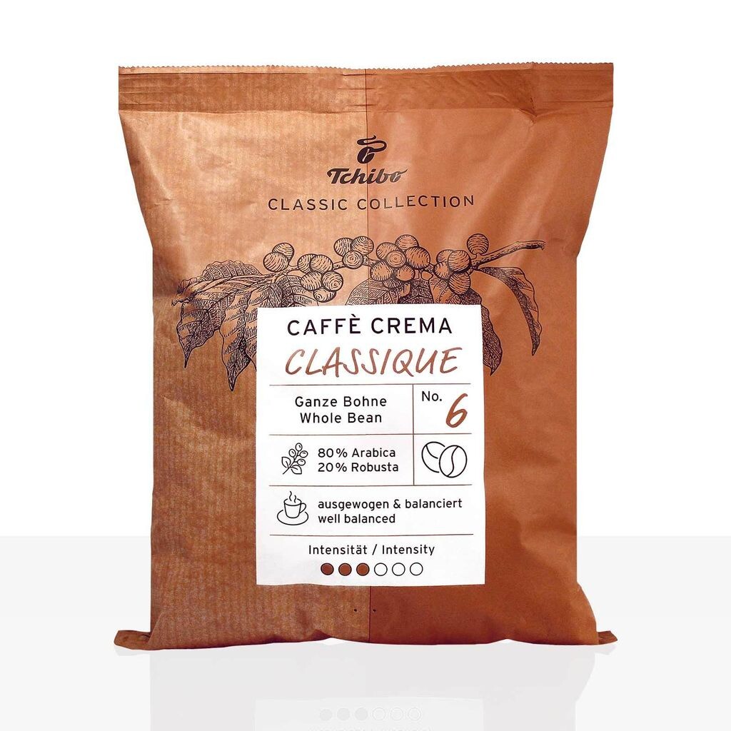 

Tchibo Caffe Crema Classique - кофе в зернах 500г