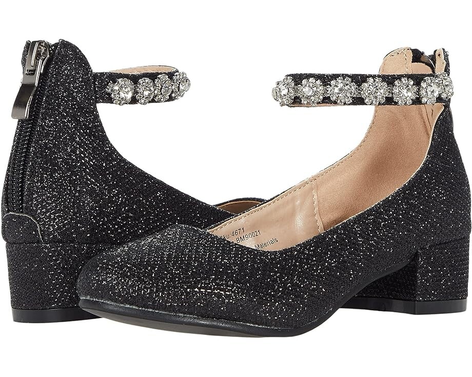

Туфли Badgley Mischka Leah Ankle Strap Pump, черный