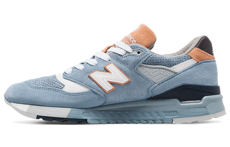 

Кроссовки мужские NB 998 с низким верхом, синие/белые/оранжевые/серые New Balance