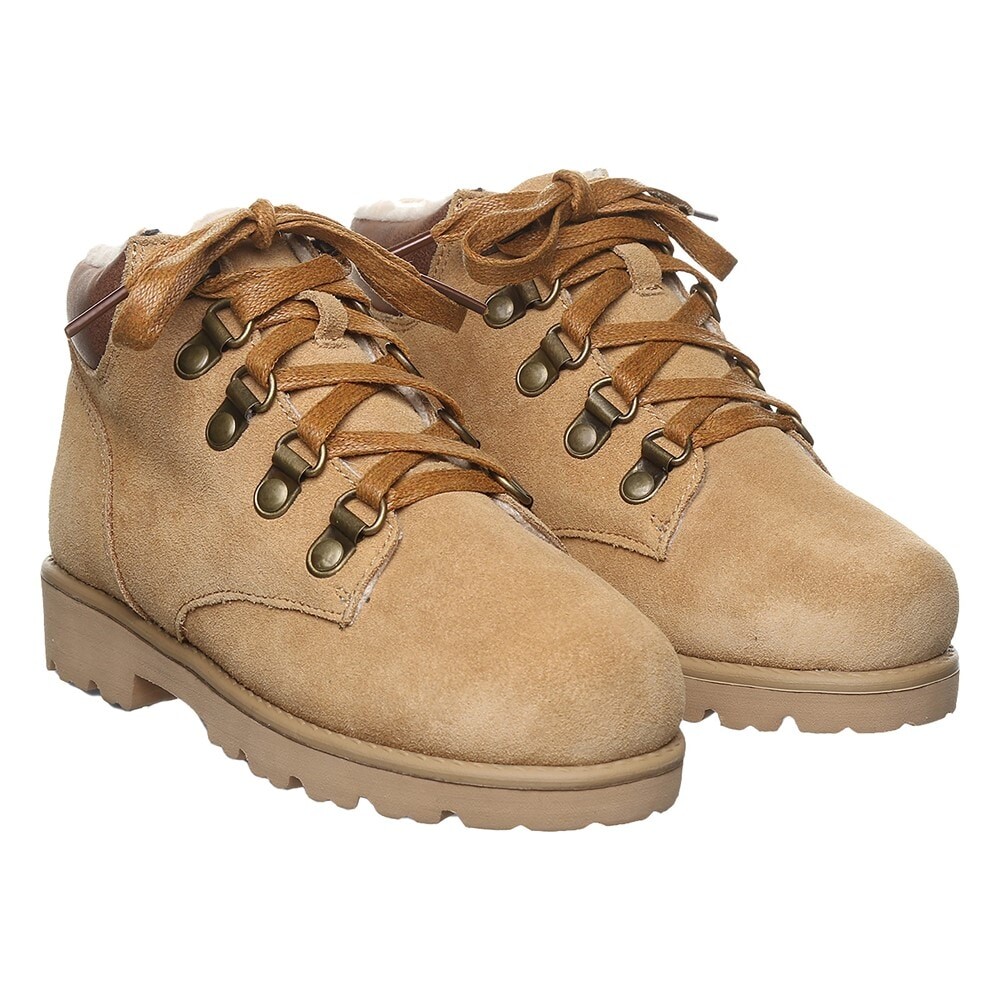 

Детские ботинки Sam Youth на шнуровке Little/Big Kid Bearpaw, цвет wheat