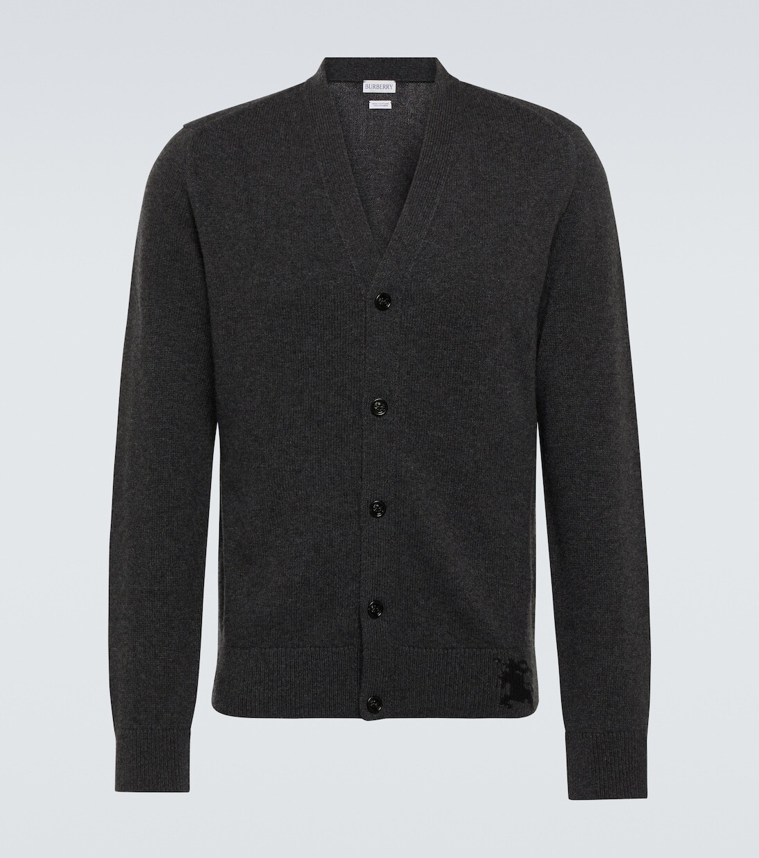 

Кашемировый кардиган ekd Burberry, серый