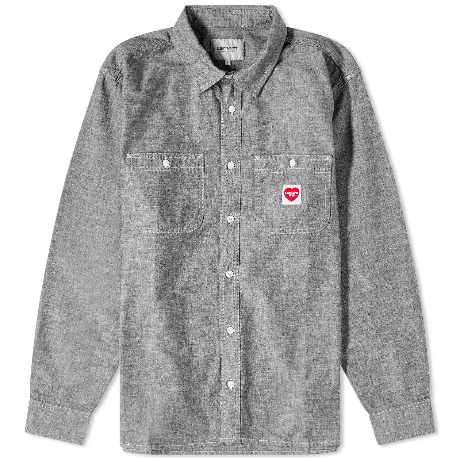 

Рубашка Carhartt Wip Clink Heart, черный