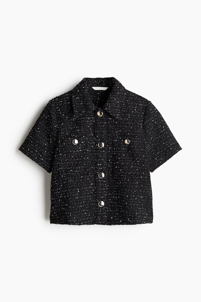 

Блуза букле H&M, черный