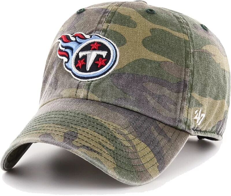 

Мужская регулируемая шапка с камуфляжным принтом '47 Tennessee Titans