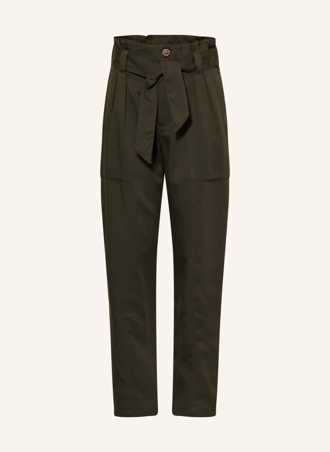 

Брюки из бумажного пакета Scotch & Soda, хаки
