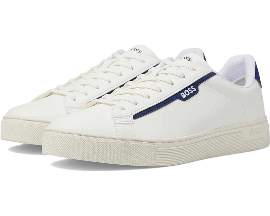 Кроссовки BOSS Rhys Tennis Sneaker, цвет Open White кроссовки низкие rhys tenn boss цвет open white