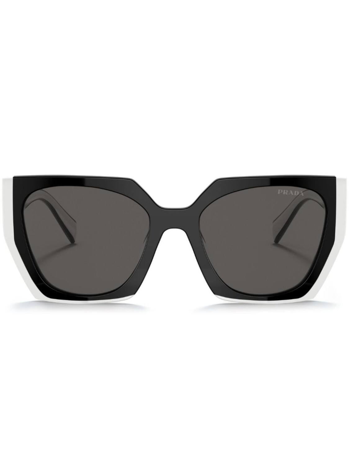 

Prada Eyewear солнцезащитные очки в оправе 'бабочка', черный