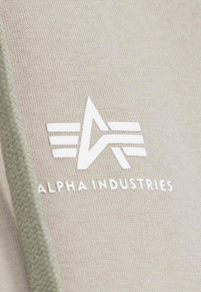 Базовая толстовка на молнии Alpha Industries, песок толстовка alpha industries размер xxl черный