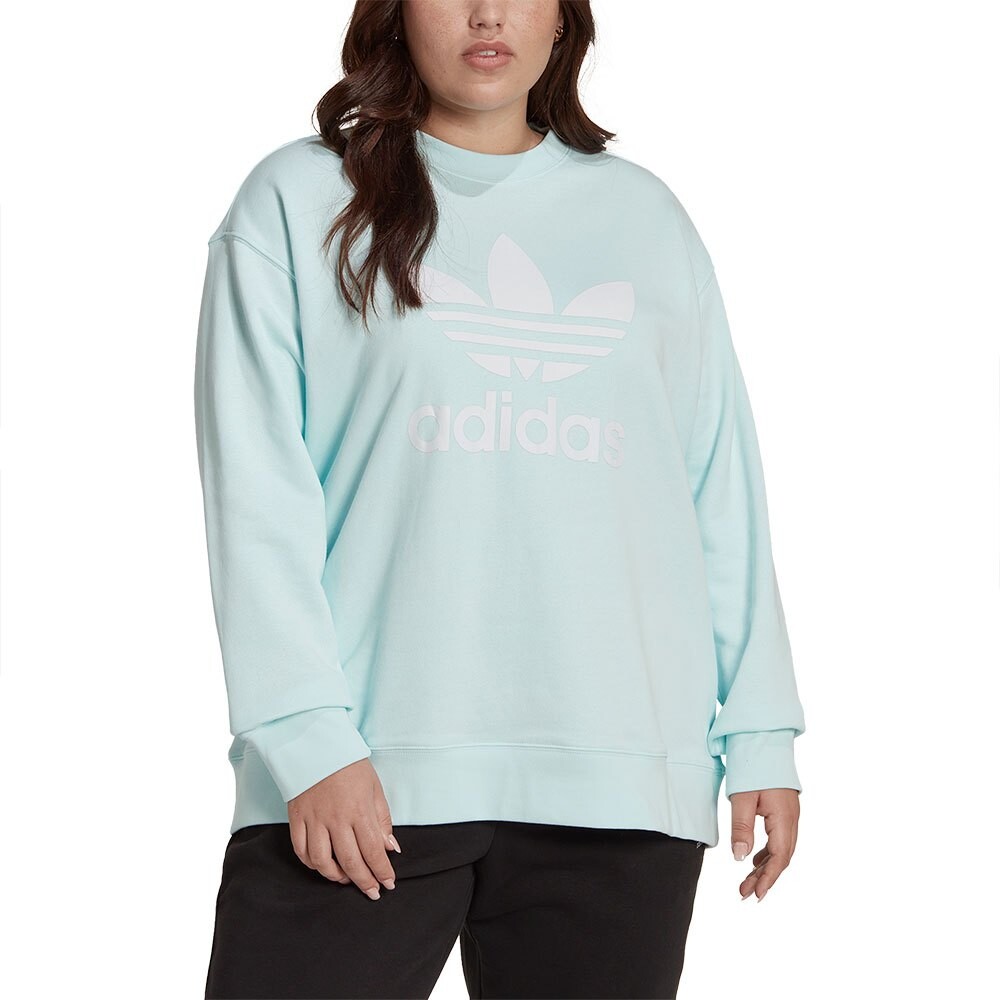

Толстовка adidas Originals Trefoil Crew Big, синий