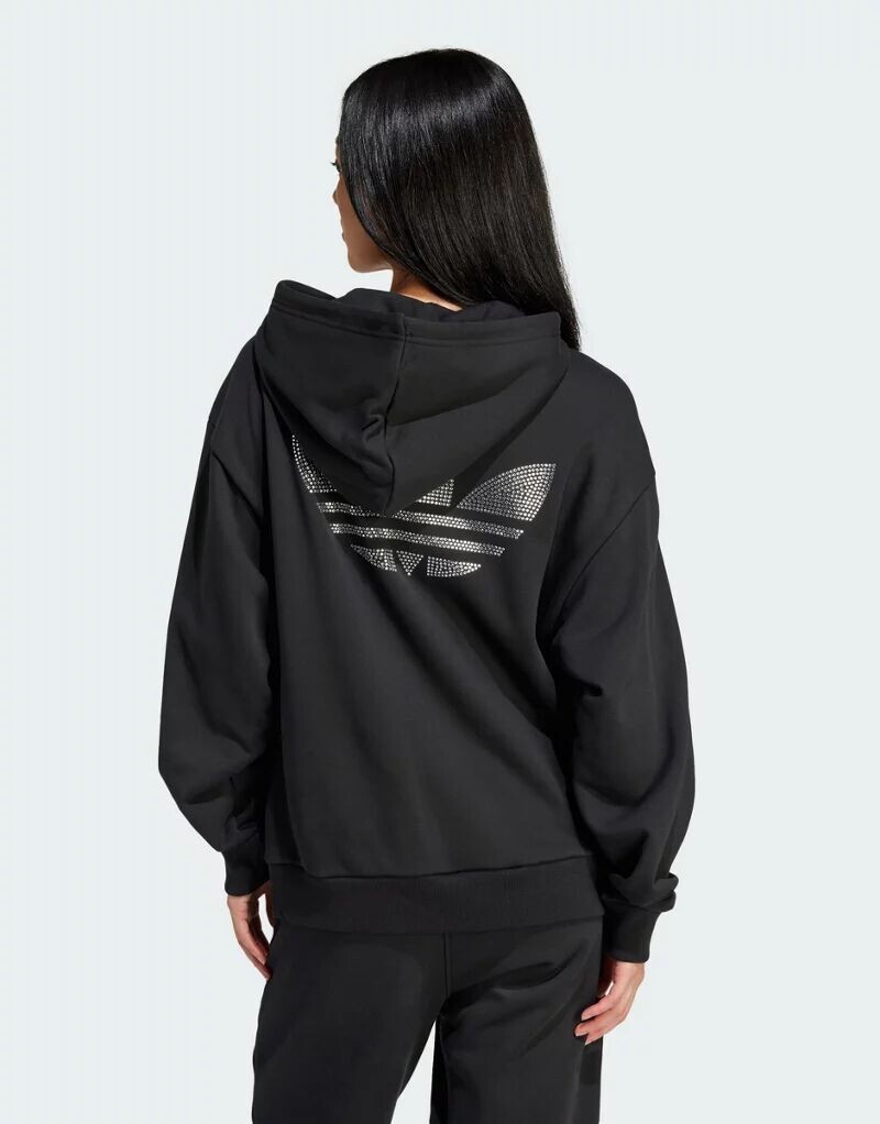 

Черная худи adidas Training adidas performance