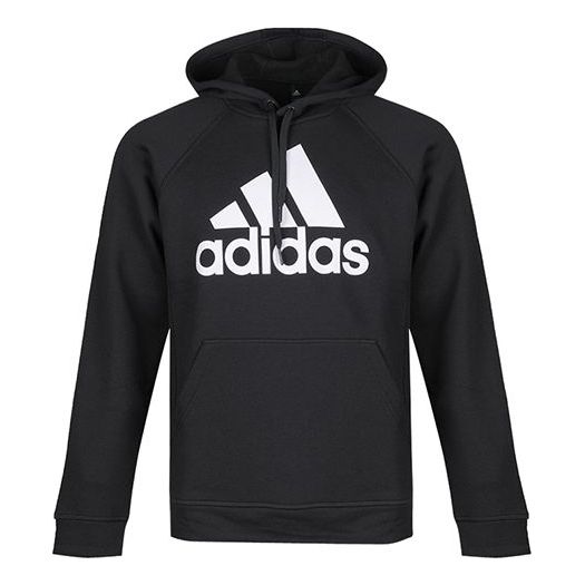 цена Толстовка adidas Men's Logo Knitted Sports Hooded Fleece Black, черный