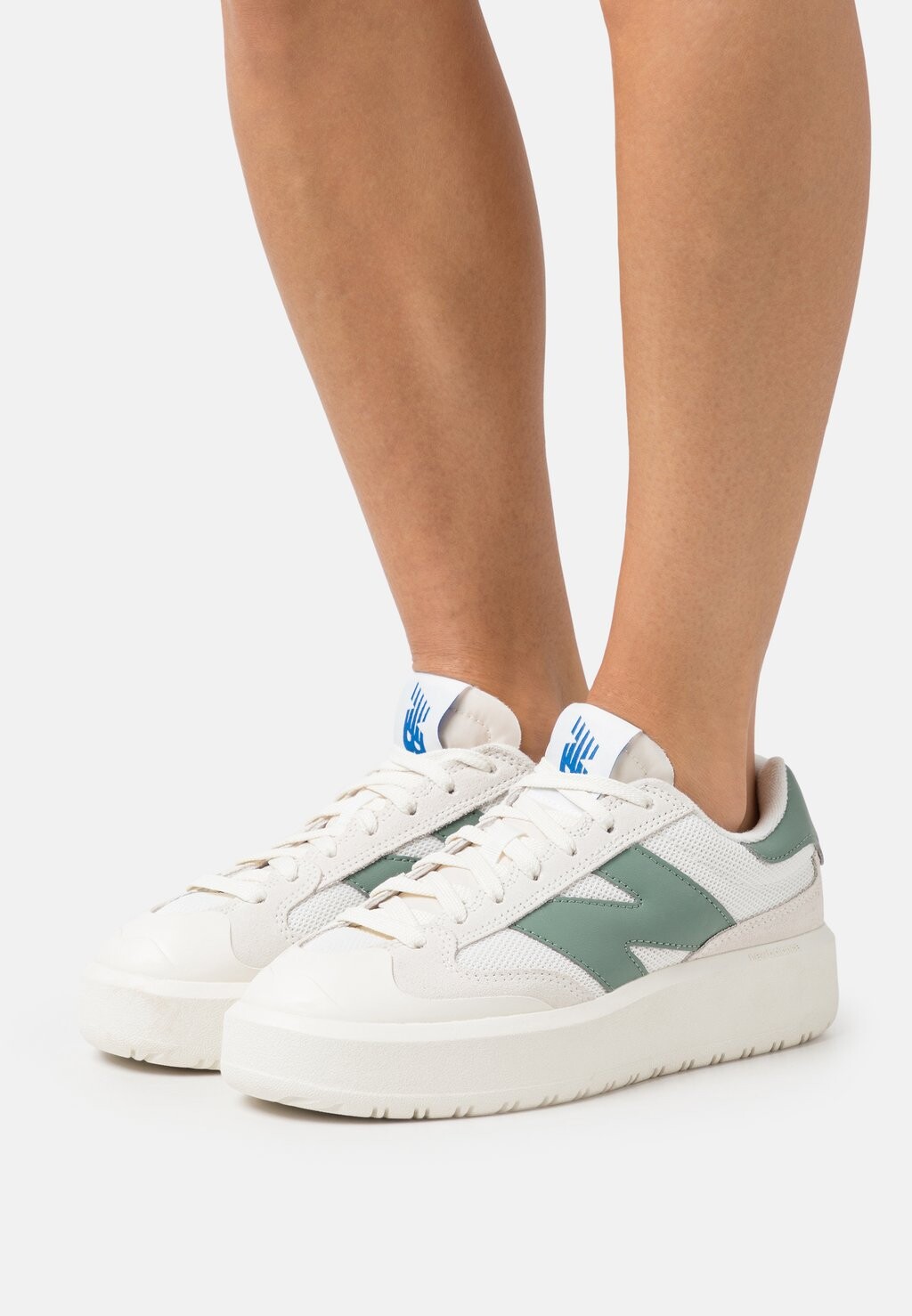 

Кроссовки New Balance, зеленый/белый