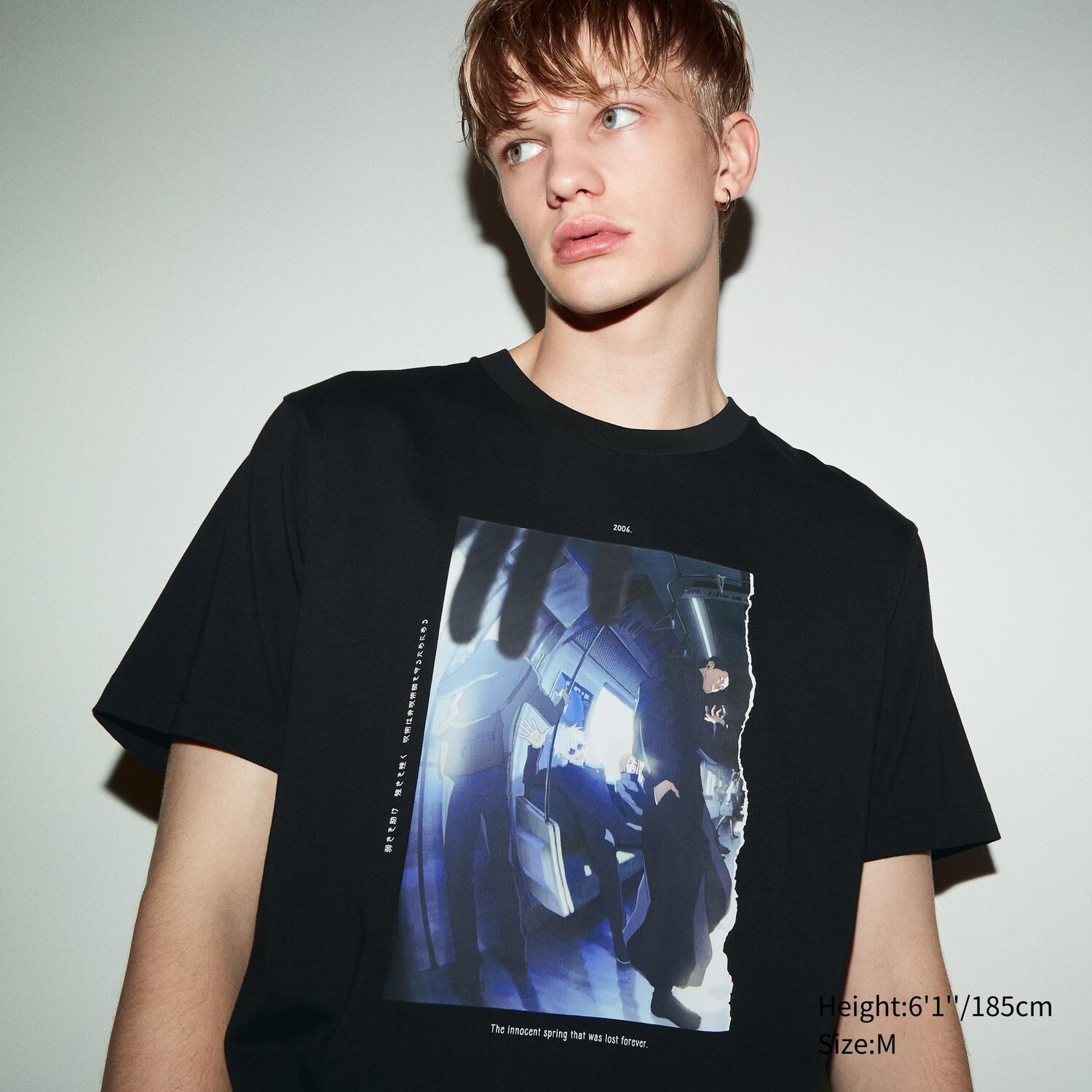 

Футболка с рисунком «Дзюдзюцу Кайсен», сезон 2 UT Uniqlo, черный