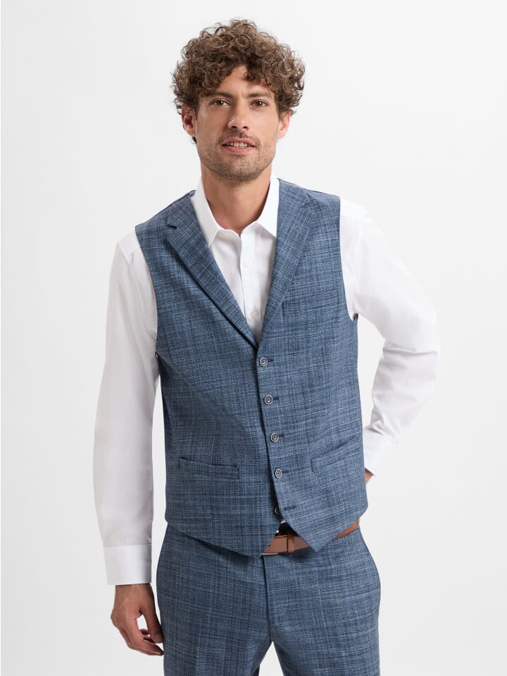 

Тканевые брюки Finshley & Harding Anzugweste, цвет blue stone