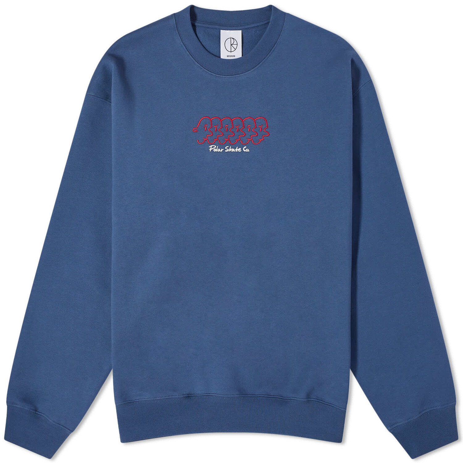 

Свитшот Polar Skate Co. Faces, цвет Grey Blue