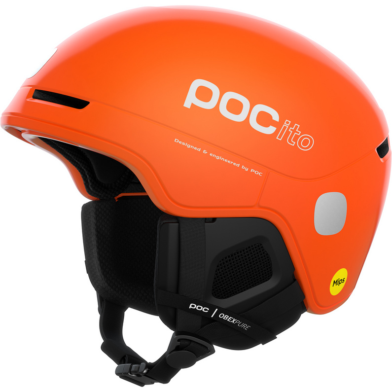 Детский лыжный шлем POCito Obex MIPS POC, оранжевый цена и фото