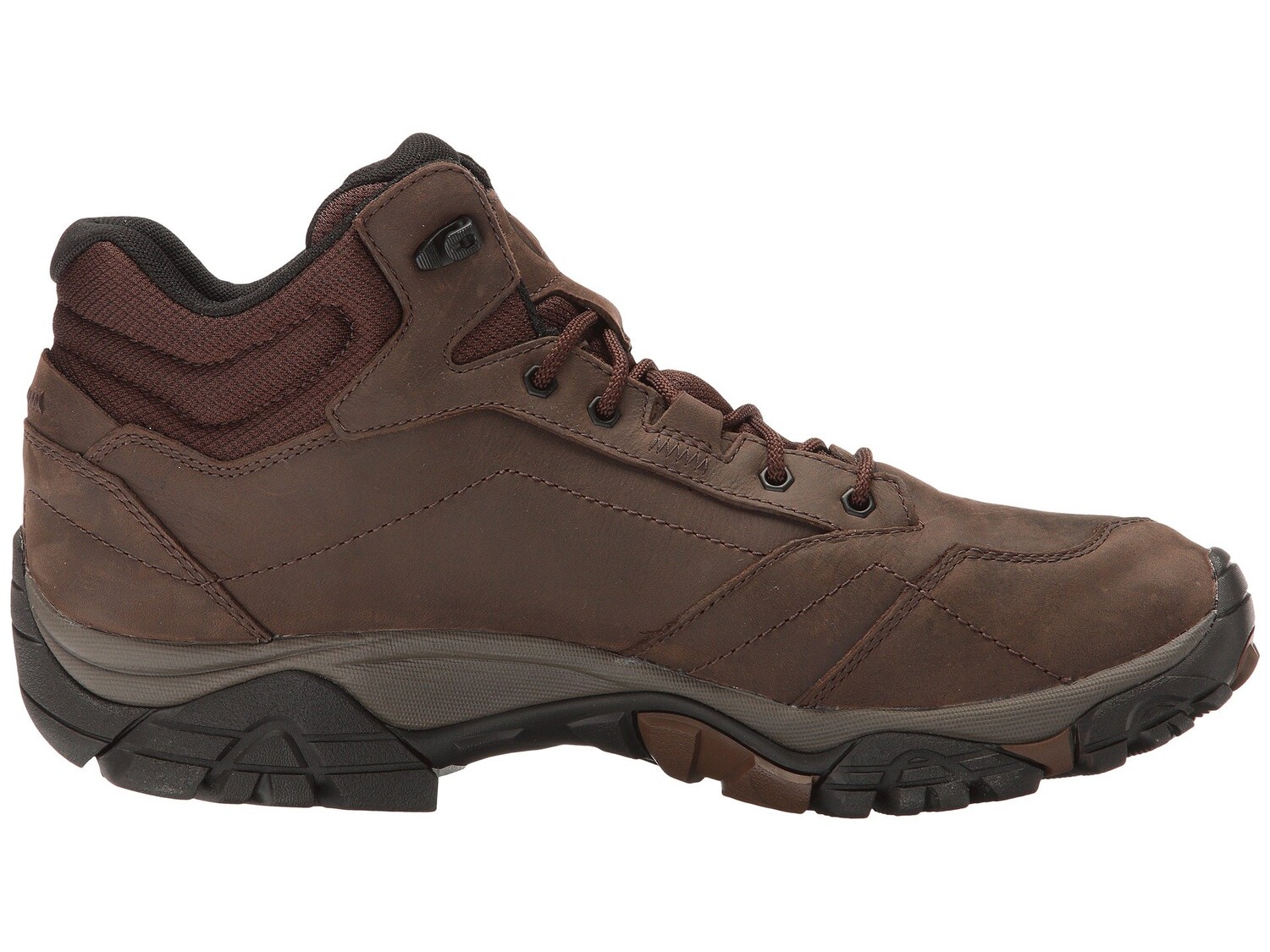 

Треккинговые ботинки Merrell Moab Adventure Mid Waterproof, коричневый
